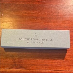 Touchstone Crystal Jewelry Box - Silver